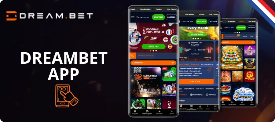 DreamBet Casino App-Screenshot
